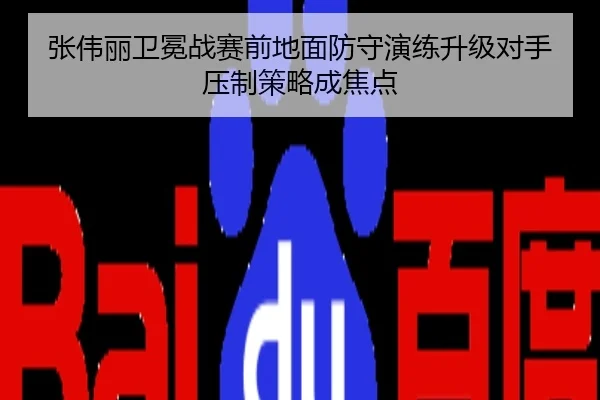 张伟丽卫冕战赛前地面防守演练升级对手压制策略成焦点
